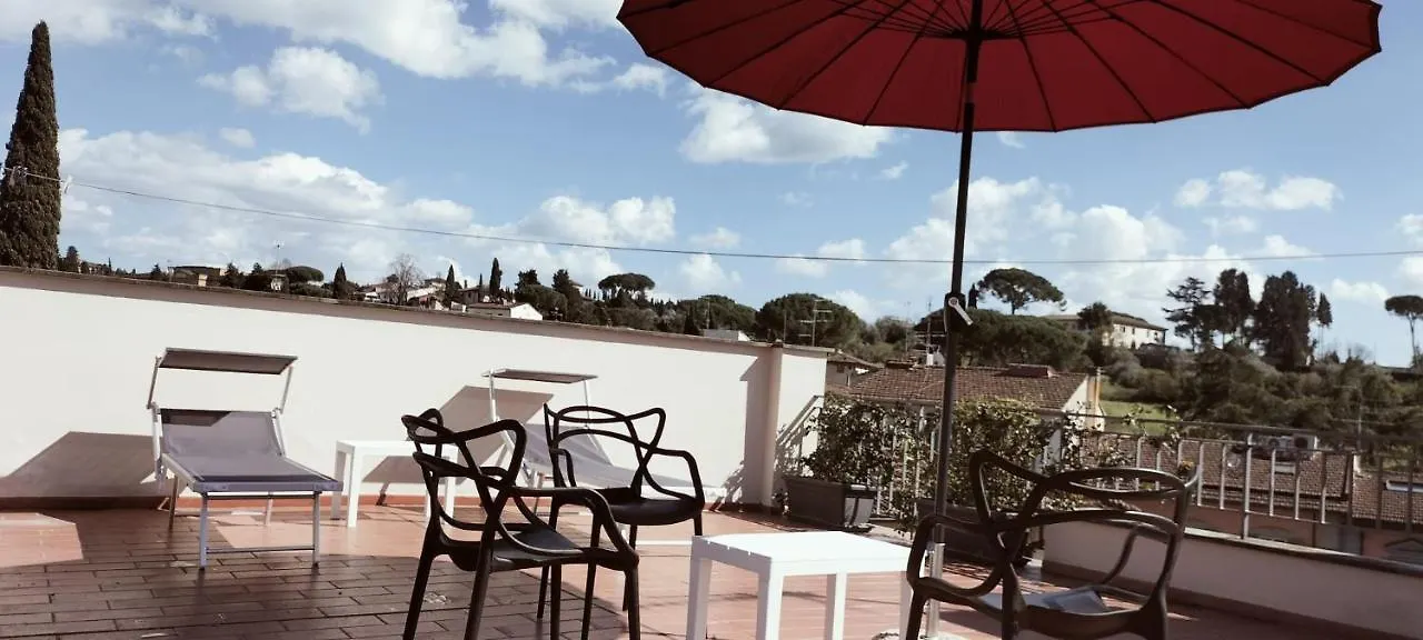 ** Hotel Villa Gelsomino Garden Florence Italy